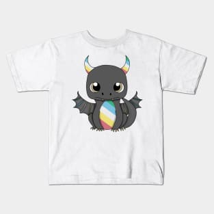 Disability pride flag dragon Kids T-Shirt